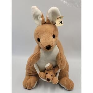 Kangaroo Joey Plush 18" Bestoy Soft Cuddle Australia Zoo
